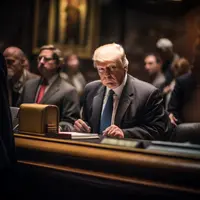 Ehemaliger Präsident Trump sagt in New Yorker Betrugsprozess aus